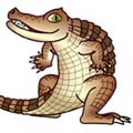 ワニ　イラスト