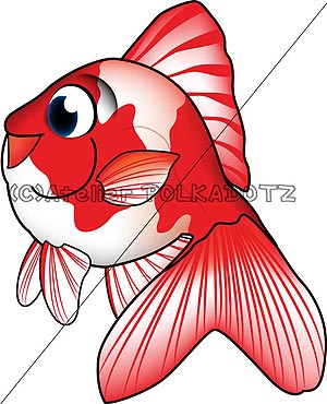 金魚　イラスト